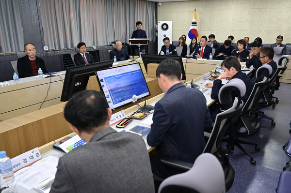 ▲ 여주시 원도심 활성화 방안 마스터플랜 수립 용역 최종 보고회 개최 모습.