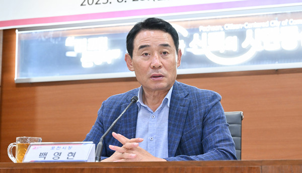 ▲ 백영현 포천시장.