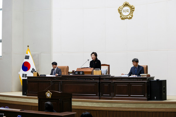 ▲ 성동구의회 제282회 제2차 정례회 제3차 본회의.