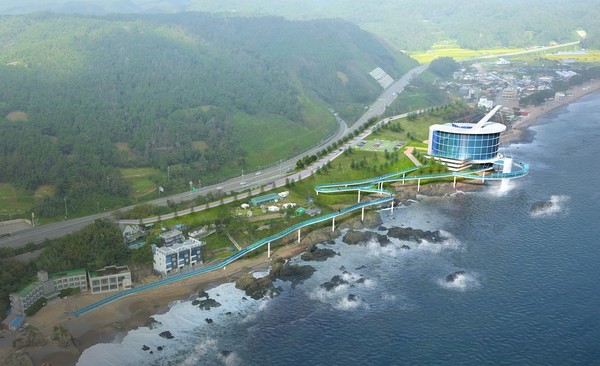 ▲ ‘동해안내셔널 트레일 조성사업’ 조감도.