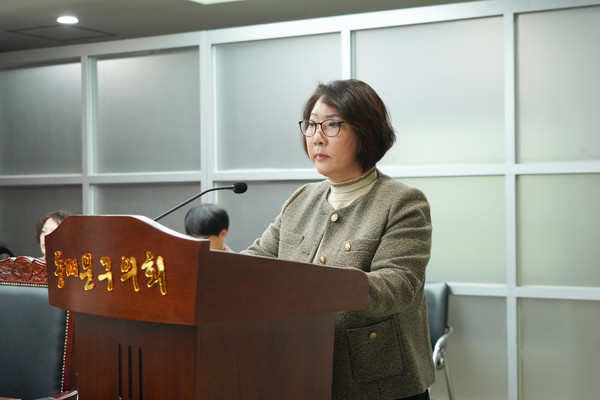 ▲ 동대문구의회 노연우 의원.