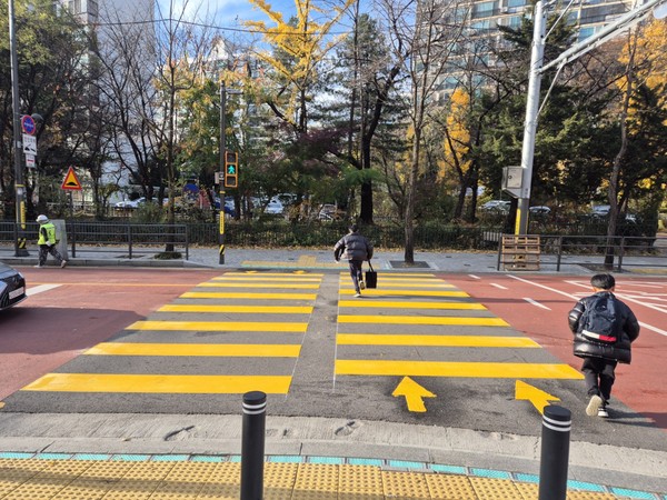 ▲ 어린이보호구역 전경.