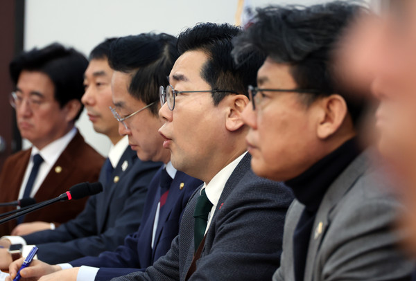 ▲ 발언하는 박찬대 원내대표. /뉴시스