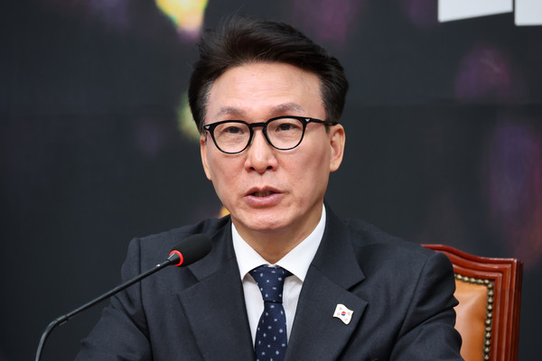 ▲ 발언하는 김민석 최고위원. /뉴시스