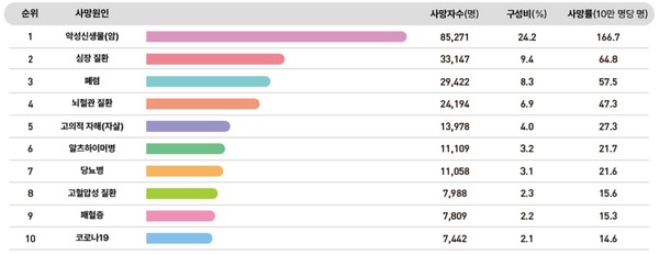 ▲ 2024 만성질환 현황. (사진=질병관리청) /뉴시스