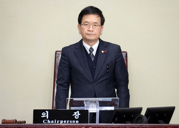▲ 이지석 광명시의회 의장.