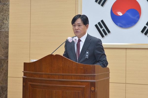 ▲ 강화군, 을사년 시무식 개최 모습.