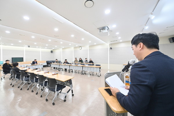 ▲ 행정사무조사 특별위원회 결과보고서 공유회 개최 모습.