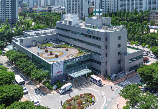 ▲ 경기도의료원 수원병원 전경.