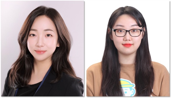 ▲ 신민정 성신여대 화학·에너지융합학부 교수(왼쪽, 교신저자)와 이다은 학부생(제1 저자). (사진=성신여대 제공) /뉴시스