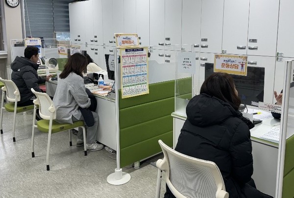 ▲ 남양주보건소 ‘모바일헬스케어’ 사업 참여자 모집 관련 사진.