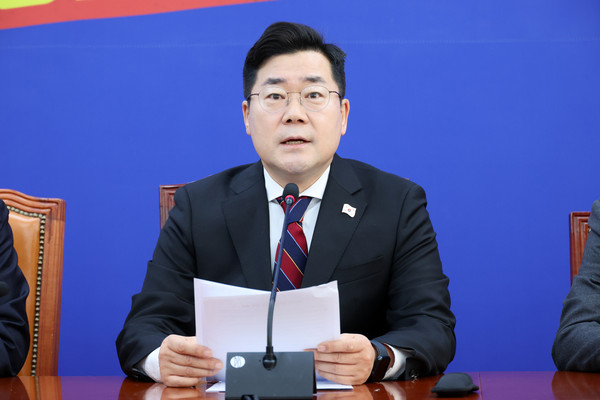 ▲ 발언하는 박찬대 원내대표. /뉴시스