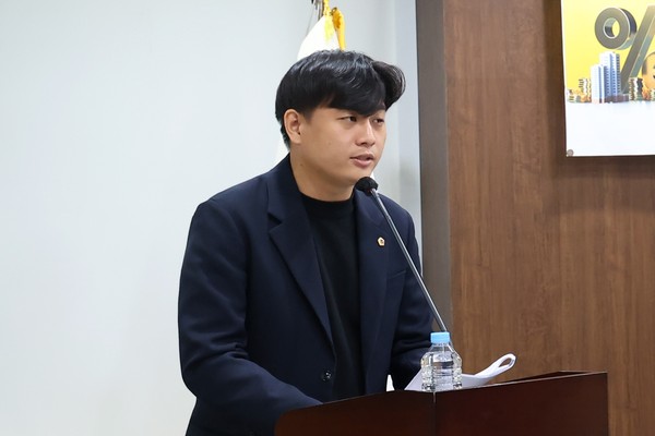 ▲ 박강산 시의원.