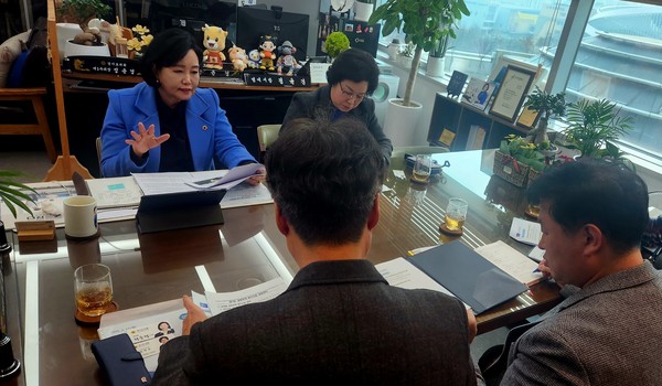 ▲ 공동주택 층간소음 관리에 대한 정담회 모습.