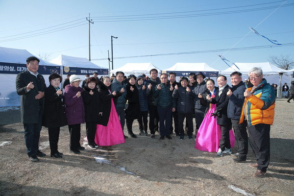 ▲ 연천군 제1회 연천 정월대보름 민속한마당 개최 모습.
