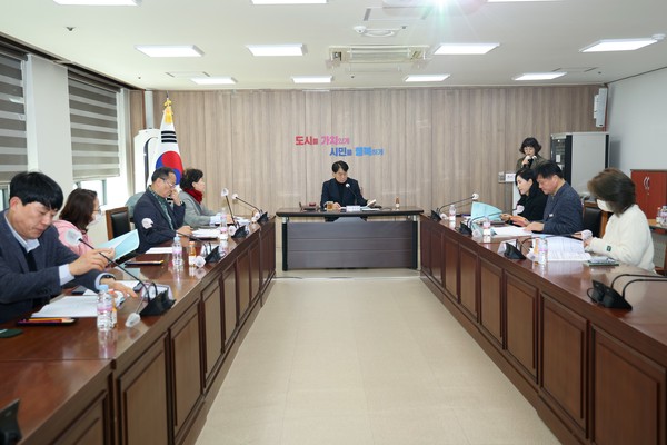 ▲ 군포시 평생교육협의회 개최 모습.