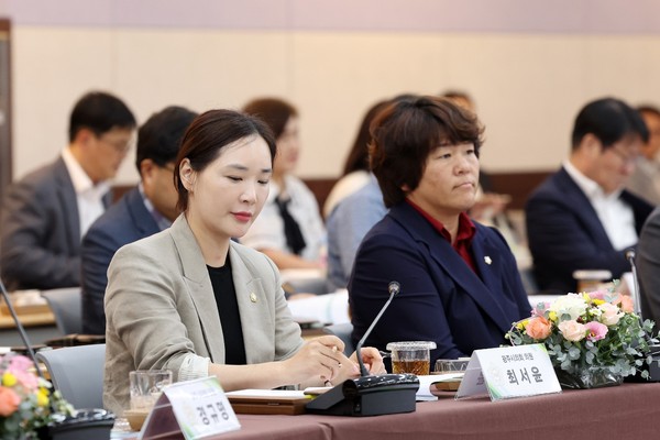 ▲ 광주시의회 최서윤 의원.