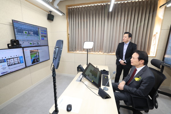 ▲ 임태희 교육감 경기이음온학교 개교식 참석 모습.