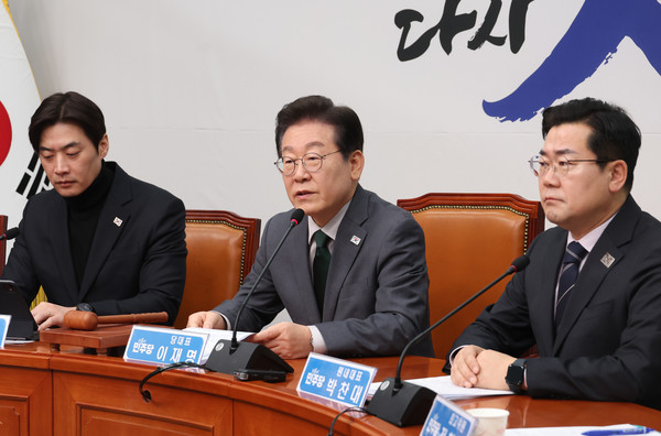 ▲ 발언하는 이재명 대표. /뉴시스