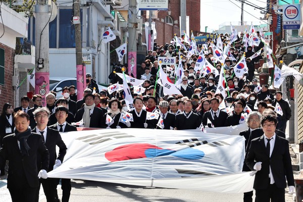 ▲ 3.1절 기념행사 개최 자료 사진.
