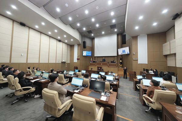 ▲ 마포구의회 제273회 임시회 개최 모습.