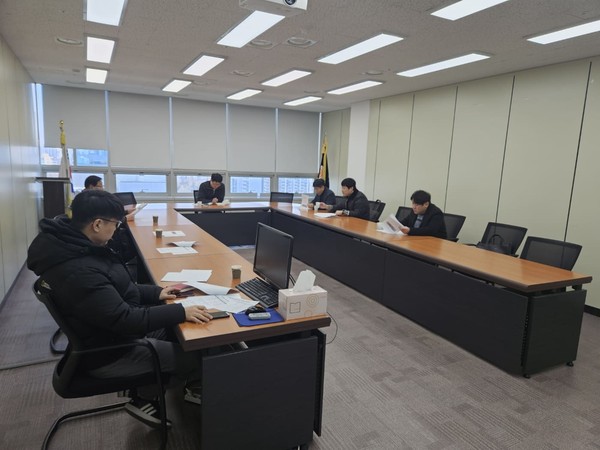 ▲ 양천구시설관리공단, 민간위탁주차장 수탁자 간담회 개최 모습.