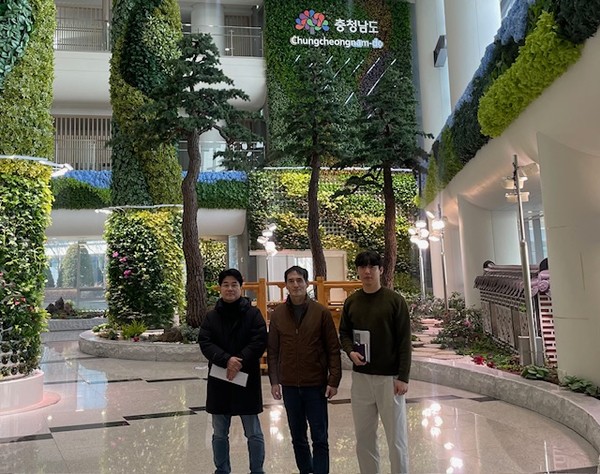 ▲ 남양주시 세종시청사·충남도청사 벤치마킹 실시 모습.