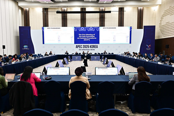 ▲ APEC 정상회의 사전 준비 모습.
