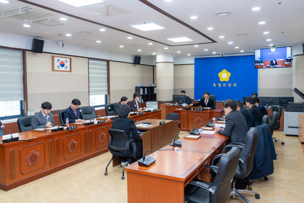 ▲ 서울특별시 강남구의회 강남미래전략추진 특별위원회 전경.