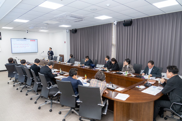 ▲ 강남구의회 ‘2025년 부패방지 교육’ 실시 모습.