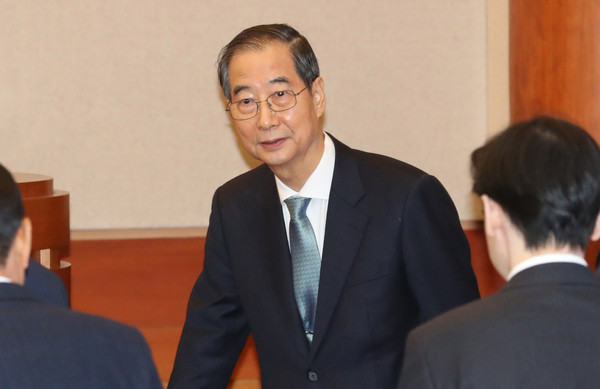 ▲ 한덕수 총리, 탄핵심판 첫 변론기일 출석. /뉴시스