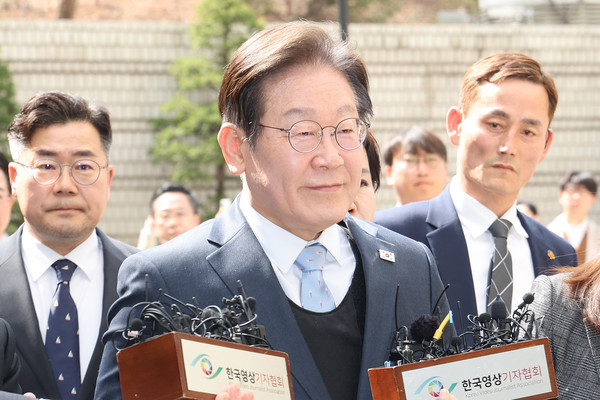 ▲ 이재명 더불어민주당 대표, 항소심 선고 공판 출석. /뉴시스