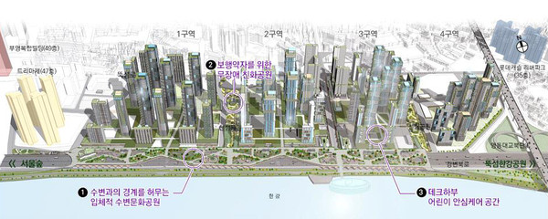 ▲ 성수전략정비구역 조감도.
