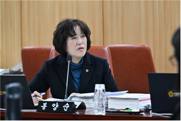 ▲ 봉양순 의원.