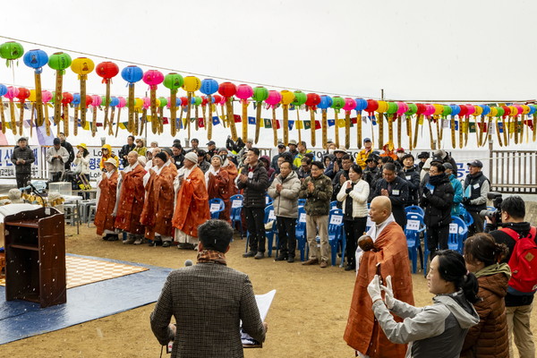 ▲ 도봉산 산신대제 개최 모습.