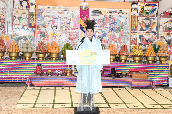▲ 축사하는 배정수 의장.