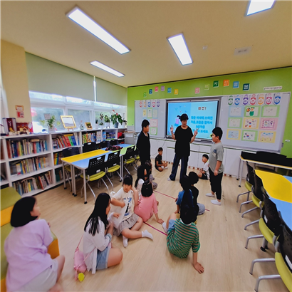 ▲ 시민의식 함양 교육 실시 모습.