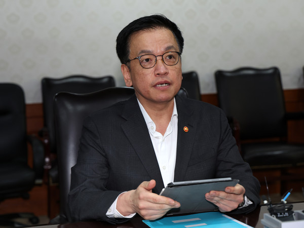 ▲ 최상목 부총리, 경제관계장관 간담회 발언 모습. /뉴시스