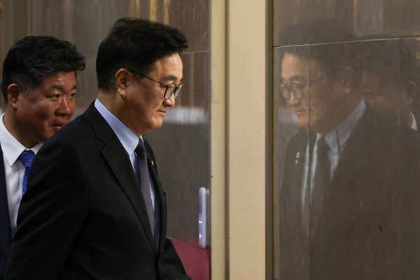 ▲ 출근하는 우원식 의장. /뉴시스