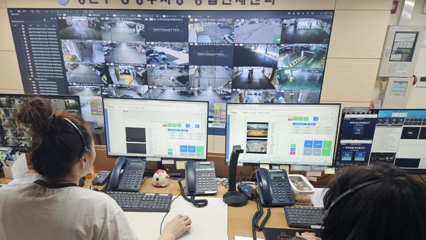 ▲ 양천구시설관리공단 공영주차장, 통합주차관제센터 근무환경 개선 후 모습.