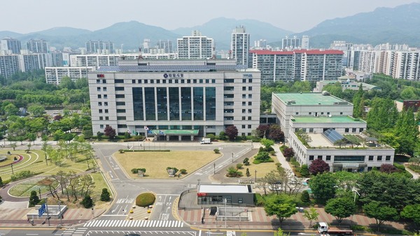 ▲ 안양시청 전경.