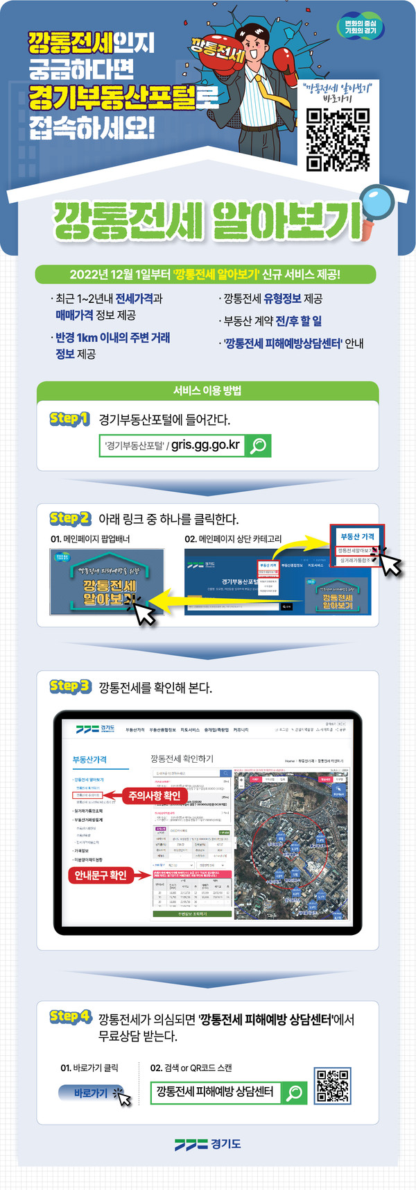 ▲ 깡통전세 피해 예방 상담센터 운영 홍보물.