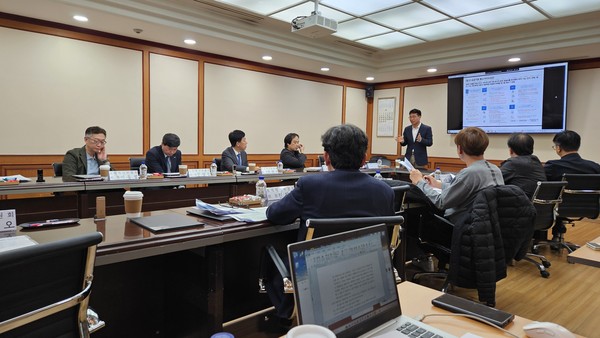 ▲ 제1차 조직혁신위원회 개최 모습.