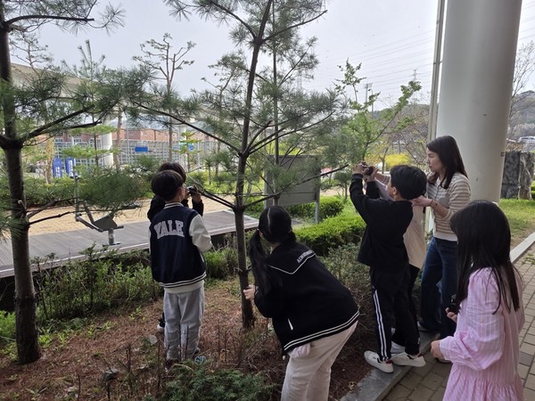 ▲ 용인미르아이공유학교 융합예술교육.