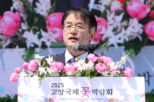 ▲ 이동환 고양특례시장이 개회사를 하고 있다.