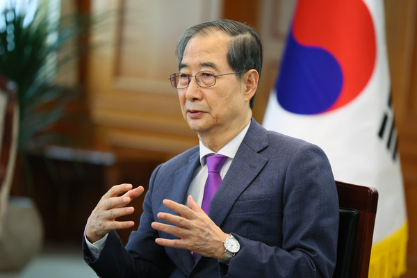 ▲ 한덕수 대통령 권한대행. /뉴시스