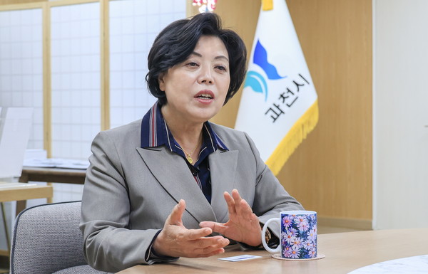 ▲ 신계용 과천시장.