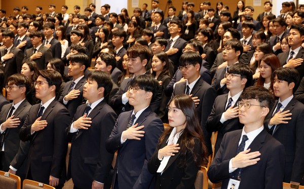 ▲ 제69기 신임관리자과정 입교식. /뉴시스