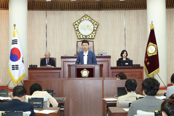 ▲ 고양특례시의회 제294회 임시회 제2차 본회의 개최 모습.