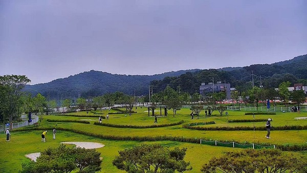 ▲ 심학산 파크골프장 전경.